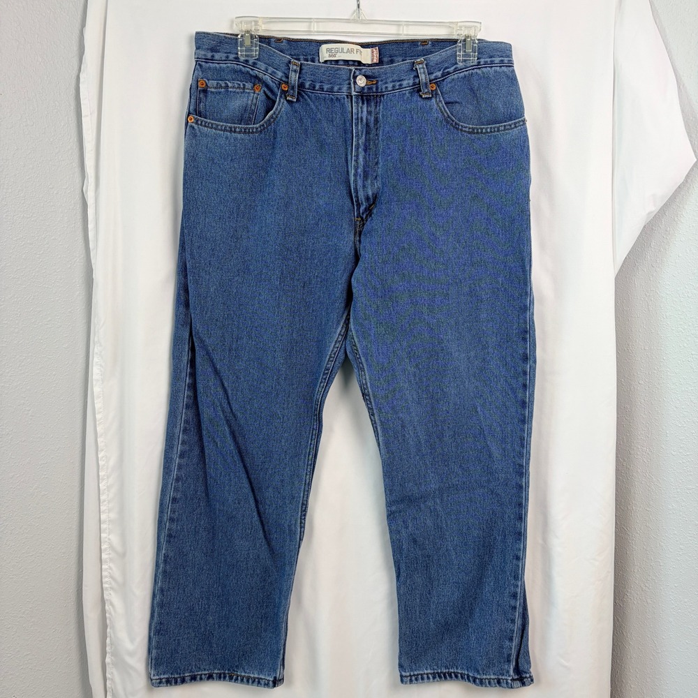Levi's 505 Regular Fit Jeans 40x30 Blue Excellent